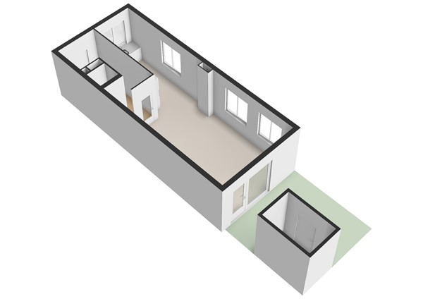 Floorplan - Jacoba Mosselhof 1, 1065 WB Amsterdam